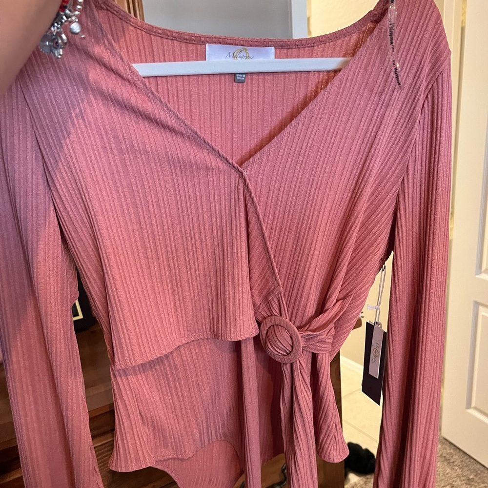 Wrap style Bodysuit